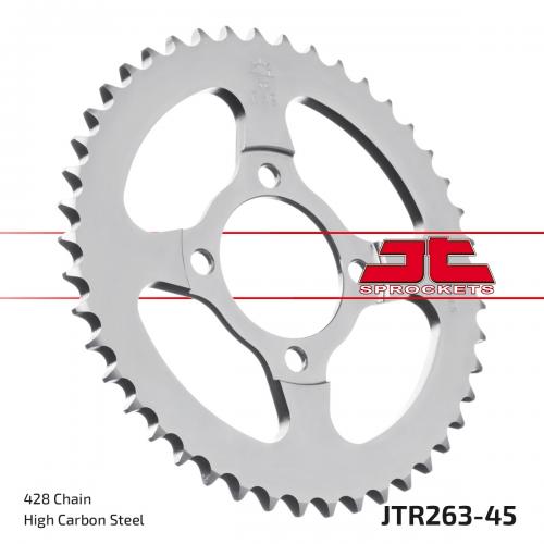 JT SPROCKETS REAR STEEL 45T, 428 JTR026345