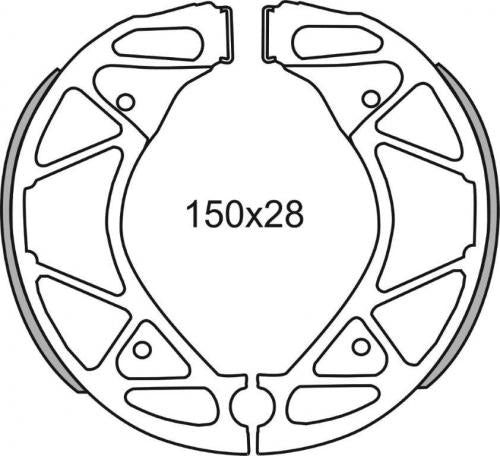 FERODO FSB967 BRAKE SHOES