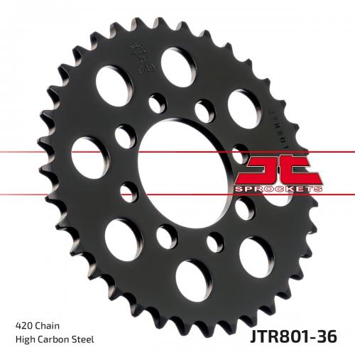JT SPROCKETS REAR STEEL 36T, 420 JTR080136