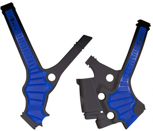 RTECH PLASTIC FRAME PROTECTORS BI-MATERIAL BLACK/BLUE 569800660
