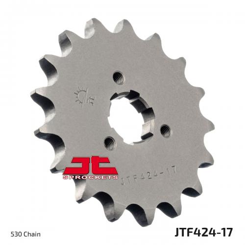 JT SPROCKETS FRONT STEEL 17T, 530 JTF042417