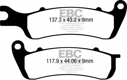 EBC FA 727 EBC DISC PADS