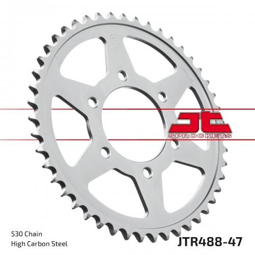 JT SPROCKETS REAR STEEL 47T, 530 JTR048847
