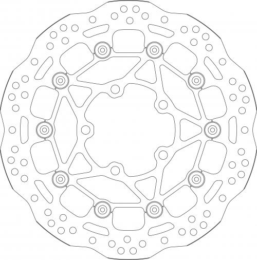SBS UPGRADE BRAKE DISC 6075