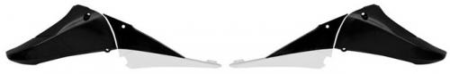 RTECH UPPER SCOOPS YAMAHA BLACK-WHITE (OE)