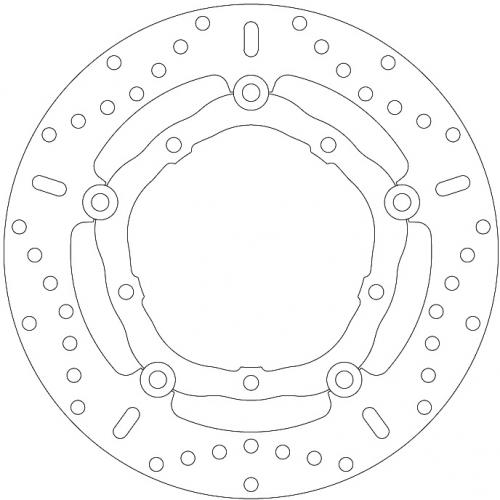 EBC BRAKE DISC MD2127X EBC STAINLESS STEEL BRAKE DISC