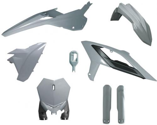 RTECH PLASTIC KIT 6 PCS W/FR PLATE/WRAP FORK QUANTUM/GRE