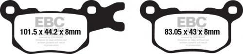 EBC FA 684TT EBC DISC PADS