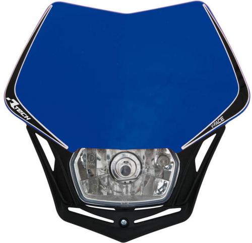 RTECH V-FACE HEADLIGHT BLUE-BLACK 562845099