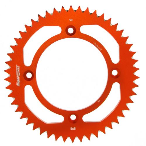 SUPERSPROX SUPERSPROX REAR ALU 50T, ORANGE, 428