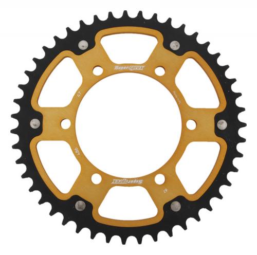 SUPERSPROX SUPERSPROX REAR STEALTH 47T, GOLD, 520 SU648647G