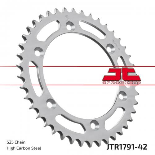 JT SPROCKETS REAR STEEL 42T, 525 JTR179142