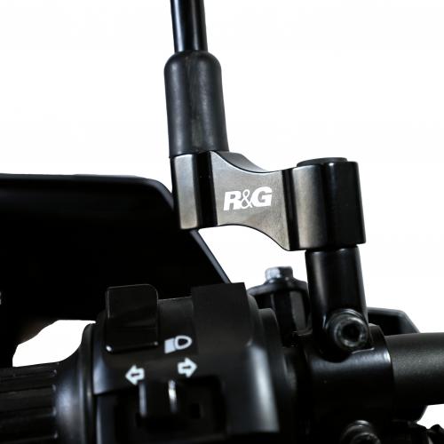 R&G MIRROR WIDENERS +45MM W +35MM H RGMW0003BK