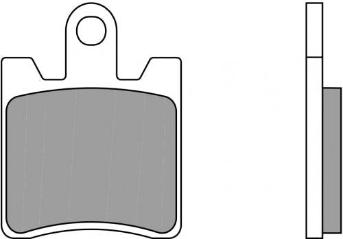 BREMBO 07YA09CC BRAKE PADS ORGANIC
