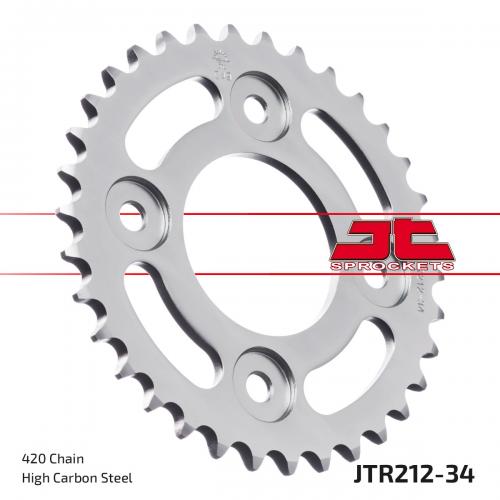 JT SPROCKETS REAR STEEL 34T, 420 JTR021234