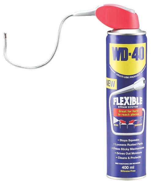 WD 40 WD-40 400ML WITH FLEXIBLE HOSE AEROSOL