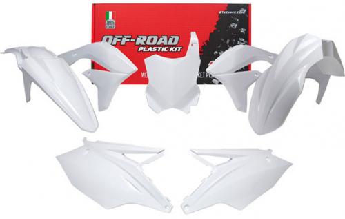 RTECH PLASTICS KIT 5 PCS KAWASAKI WHITE 563225579
