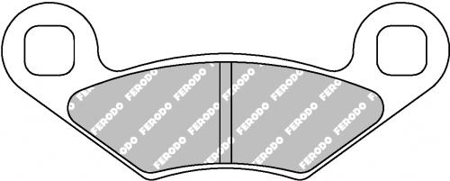 FERODO FDB2055SG BRAKE PADS SINTER