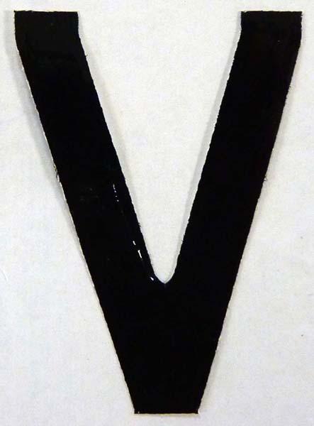 MISCELLANEOUS-1 (V) STANDARD NUMBER PLATE LETTERS