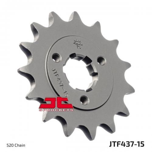 JT SPROCKETS FRONT STEEL 15T, 520 JTF043715