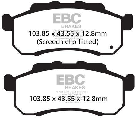EBC FA 476TT EBC DISC PADS