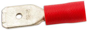 LASER TOOLS RED MALE BLADE 6.3MM 100PC