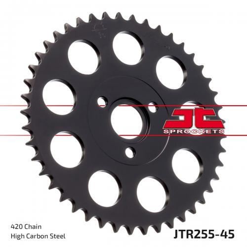 JT SPROCKETS REAR STEEL 45T, 420 JTR025545