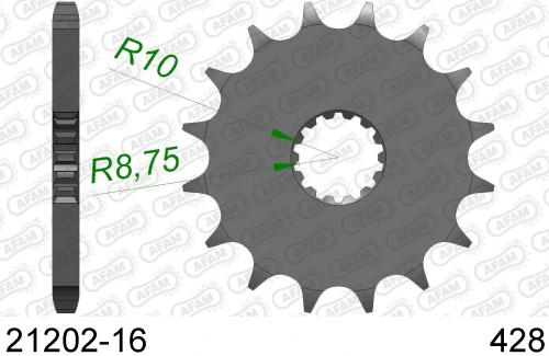 AFAM FRONT 16T, 428 AF12120216