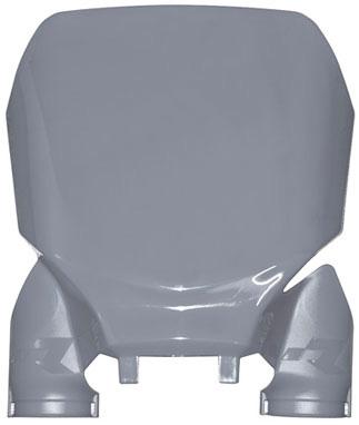 RTECH FACTORY FRONT NUMBER PLATE QUANTUM GREY 569800290