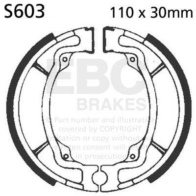 EBC S603 EBC BRAKE SHOES