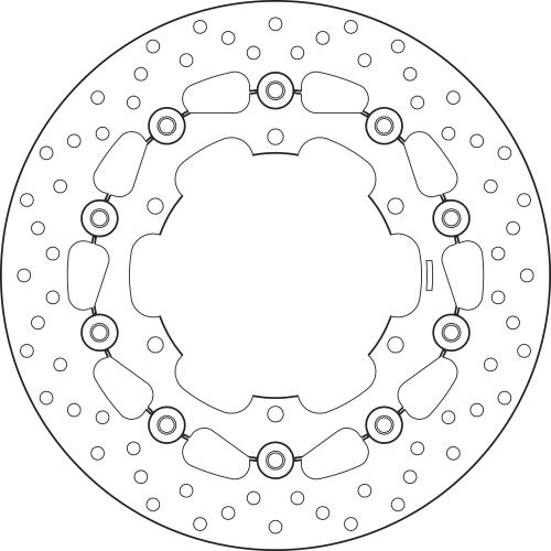 BREMBO BRAKE DISC, 78B40830