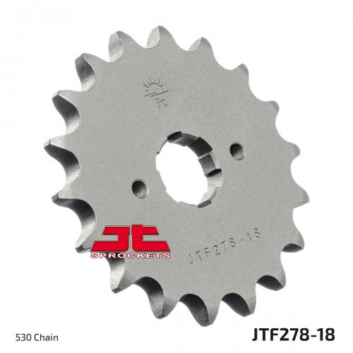 JT SPROCKETS FRONT STEEL 18T, 530 JTF027818