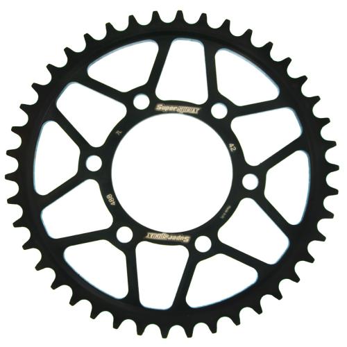 SUPERSPROX SUPERSPROX REAR STEEL 42T, BLACK, 530 SU448842B