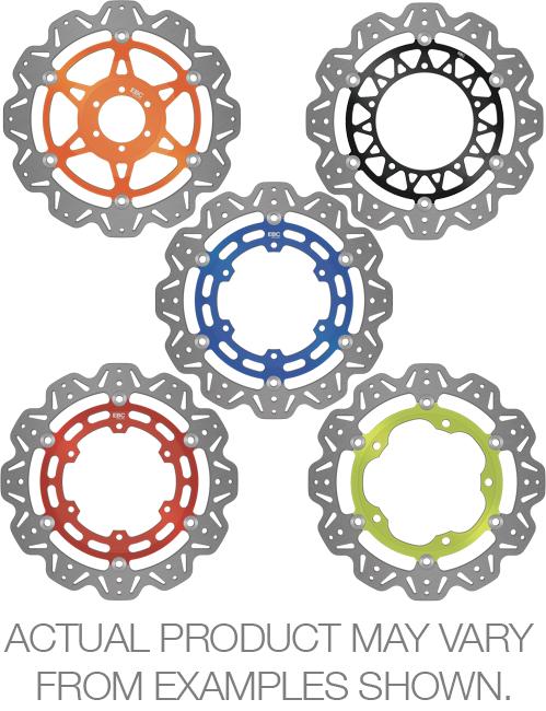 EBC BRAKE DISC VR3006BLK EBC FLOATING DISC BLACK HUB