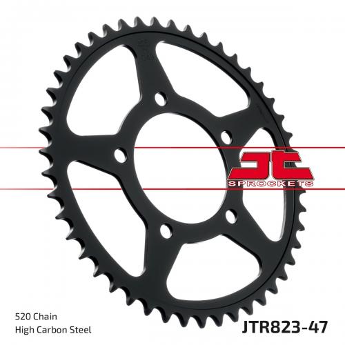 JT SPROCKETS REAR STEEL 47T, 520 JTR082347