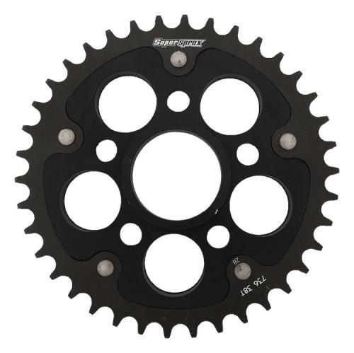 SUPERSPROX SUPERSPROX REAR STEALTH 38T, BLACK, 520 SU673638B