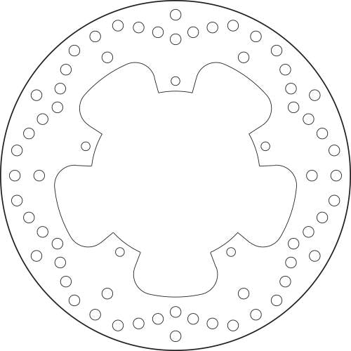 BREMBO BRAKE DISC, 68B407B7