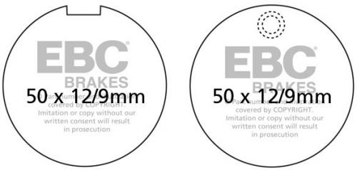 EBC FA 55 EBC DISC PADS