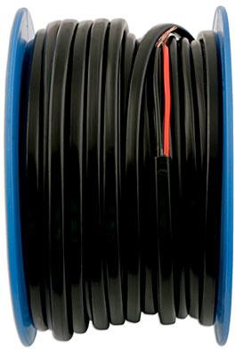 LASER TOOLS BLACK/RED FLAT TWIN AUTO CABLE