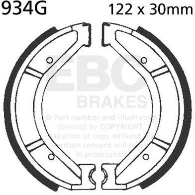 EBC 934G EBC BRAKE SHOES