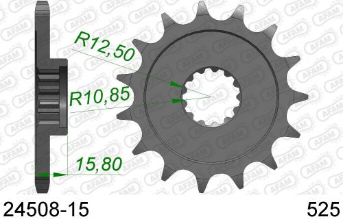 AFAM FRONT 15T, 525 AF12450815