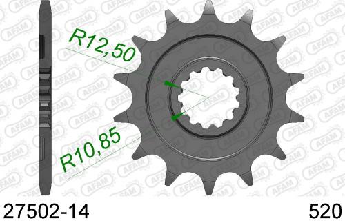 AFAM FRONT 14T, 520 AF12750214