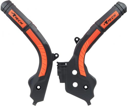 RTECH PLASTIC FRAME PROTECTOR BLACK/ORANGE 566150100