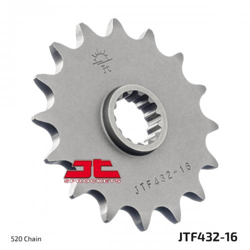 JT SPROCKETS FRONT STEEL, 16T