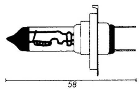ELECTRICAL (10 PACK) 12V 5W TUBULAR SMALL HEAD INDICATOR BULB