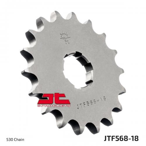 JT SPROCKETS FRONT STEEL 18T, 530 JTF056818