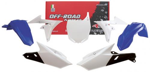 RTECH PLASTICS KIT 5 PCS YAMAHA BLUE-WHITE (OE)