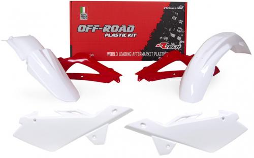 RTECH PLASTICS KIT 5 PCS HUSQVARNA (OE) WHITE/RED 563220558