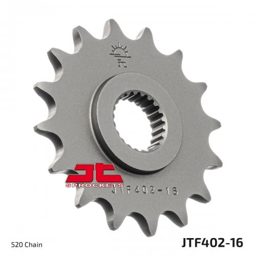 JT SPROCKETS FRONT STEEL 16T, 520 JTF040216