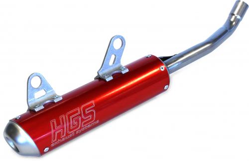 HGS SILENCER ALU RED XT624SSR